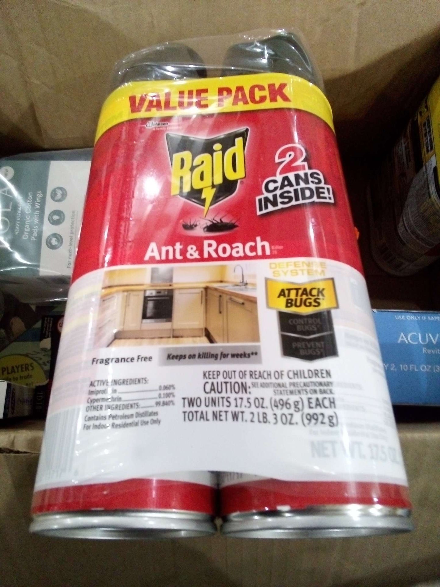value pack raid ant roach