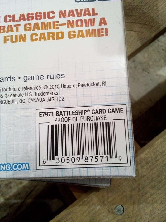 BATTLESHIP CARD GAME